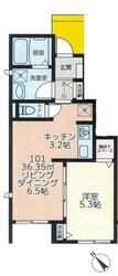 ポルトボヌールの物件間取画像